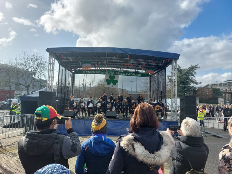 Talented musicians entertained the crowds