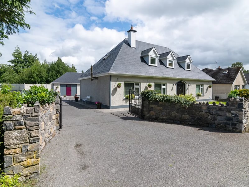 Located on the Charleville Road in Tullamore, Oak Lodge is a four-bedroom home located on a third of an acre site that is for sale for €450,000. CLICK ON THE LINKS TO SEE MORE STORIES FROM OFFALY LIVE IN PICTURES: Tullamore school's production of Snow White a stunning success Bogs full of fuel while Offaly people are 'freezing in their homes' The list of GAA players transferring to and from Offaly clubs for 2022