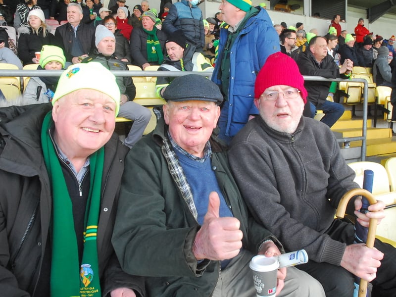  The dedicated band of Green & Gold fans who made the long journey to Netwatch Cullen Park on Sunday for the fifth round of the Allianz NFL Division 4 campaign were well rewarded when Leitrim claimed their third win thanks to a 2-14 to 1-10 victory over Carlow. Observer photographer Willie Donnellan was there to capture the images of some very happy Leitrim fans ..... see who you can spot who made the journey to cheer on the Green & Gold! Deadly duo Beirne & O'Rourke steer Leitrim past battling Carlow Farewell to another Leitrim great Jimmy O'Donnell The first step often the hardest as change inevitably comes to us all
