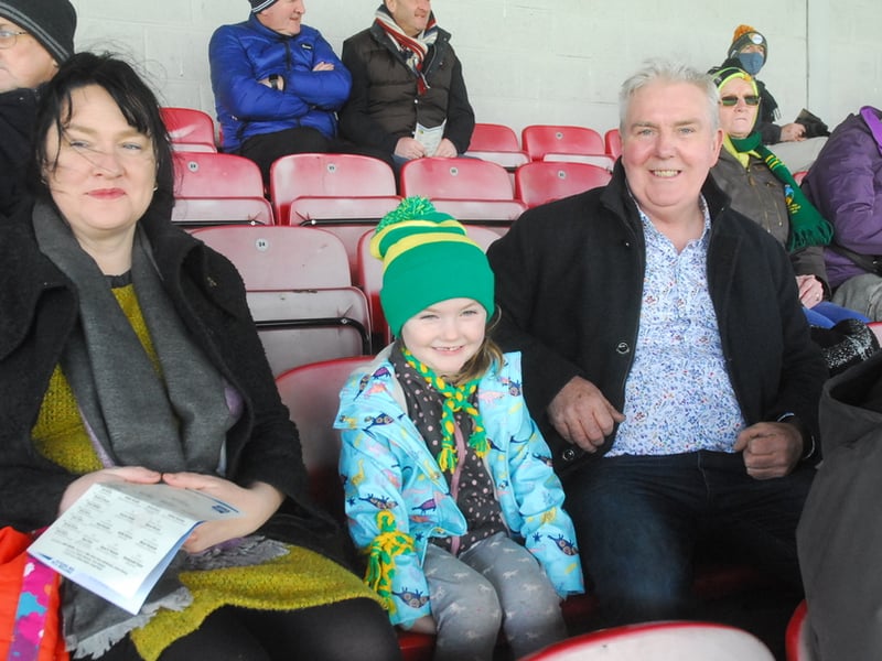  The dedicated band of Green & Gold fans who made the long journey to Netwatch Cullen Park on Sunday for the fifth round of the Allianz NFL Division 4 campaign were well rewarded when Leitrim claimed their third win thanks to a 2-14 to 1-10 victory over Carlow. Observer photographer Willie Donnellan was there to capture the images of some very happy Leitrim fans ..... see who you can spot who made the journey to cheer on the Green & Gold! Deadly duo Beirne & O'Rourke steer Leitrim past battling Carlow Farewell to another Leitrim great Jimmy O'Donnell The first step often the hardest as change inevitably comes to us all