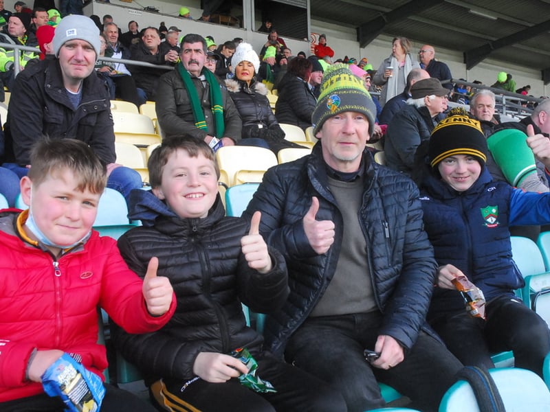 The dedicated band of Green & Gold fans who made the long journey to Netwatch Cullen Park on Sunday for the fifth round of the Allianz NFL Division 4 campaign were well rewarded when Leitrim claimed their third win thanks to a 2-14 to 1-10 victory over Carlow. Observer photographer Willie Donnellan was there to capture the images of some very happy Leitrim fans ..... see who you can spot who made the journey to cheer on the Green & Gold! Deadly duo Beirne & O'Rourke steer Leitrim past battling Carlow Farewell to another Leitrim great Jimmy O'Donnell The first step often the hardest as change inevitably comes to us all