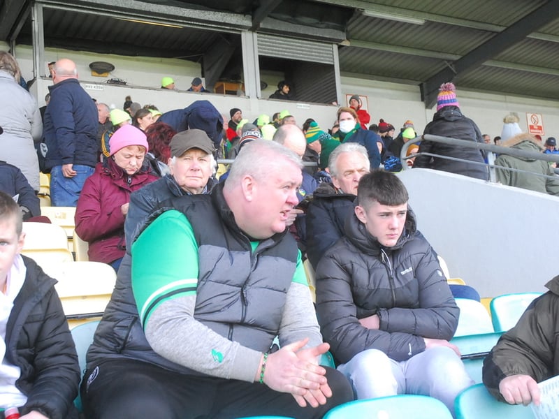 The dedicated band of Green & Gold fans who made the long journey to Netwatch Cullen Park on Sunday for the fifth round of the Allianz NFL Division 4 campaign were well rewarded when Leitrim claimed their third win thanks to a 2-14 to 1-10 victory over Carlow. Observer photographer Willie Donnellan was there to capture the images of some very happy Leitrim fans ..... see who you can spot who made the journey to cheer on the Green & Gold! Deadly duo Beirne & O'Rourke steer Leitrim past battling Carlow Farewell to another Leitrim great Jimmy O'Donnell The first step often the hardest as change inevitably comes to us all