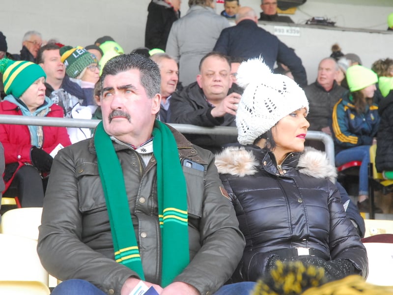 The dedicated band of Green & Gold fans who made the long journey to Netwatch Cullen Park on Sunday for the fifth round of the Allianz NFL Division 4 campaign were well rewarded when Leitrim claimed their third win thanks to a 2-14 to 1-10 victory over Carlow. Observer photographer Willie Donnellan was there to capture the images of some very happy Leitrim fans ..... see who you can spot who made the journey to cheer on the Green & Gold! Deadly duo Beirne & O'Rourke steer Leitrim past battling Carlow Farewell to another Leitrim great Jimmy O'Donnell The first step often the hardest as change inevitably comes to us all