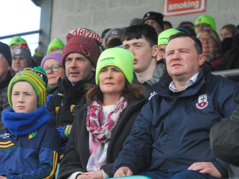 The dedicated band of Green & Gold fans who made the long journey to Netwatch Cullen Park on Sunday for the fifth round of the Allianz NFL Division 4 campaign were well rewarded when Leitrim claimed their third win thanks to a 2-14 to 1-10 victory over Carlow. Observer photographer Willie Donnellan was there to capture the images of some very happy Leitrim fans ..... see who you can spot who made the journey to cheer on the Green & Gold! Deadly duo Beirne & O'Rourke steer Leitrim past battling Carlow Farewell to another Leitrim great Jimmy O'Donnell The first step often the hardest as change inevitably comes to us all