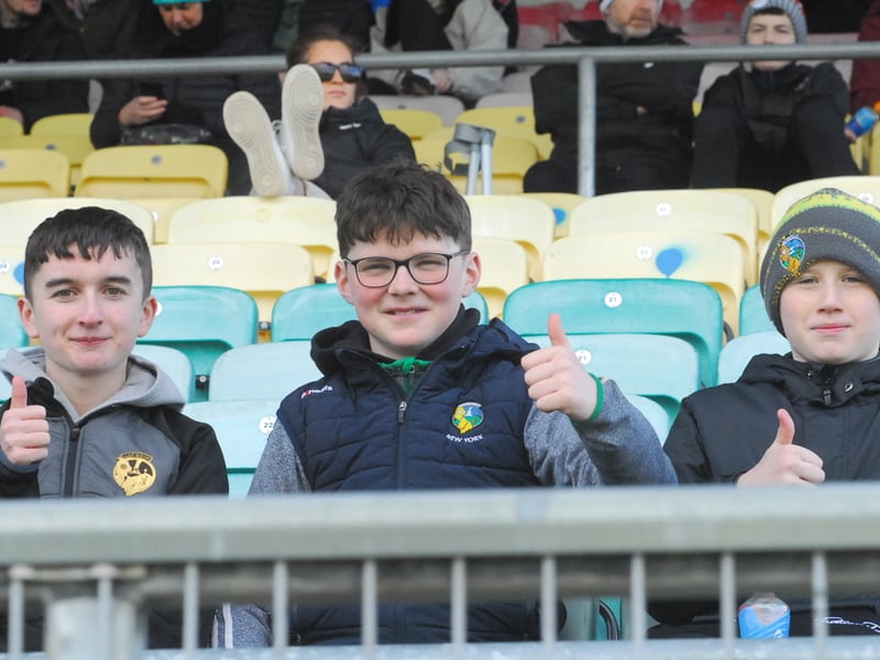 The dedicated band of Green & Gold fans who made the long journey to Netwatch Cullen Park on Sunday for the fifth round of the Allianz NFL Division 4 campaign were well rewarded when Leitrim claimed their third win thanks to a 2-14 to 1-10 victory over Carlow. Observer photographer Willie Donnellan was there to capture the images of some very happy Leitrim fans ..... see who you can spot who made the journey to cheer on the Green & Gold! Deadly duo Beirne & O'Rourke steer Leitrim past battling Carlow Farewell to another Leitrim great Jimmy O'Donnell The first step often the hardest as change inevitably comes to us all