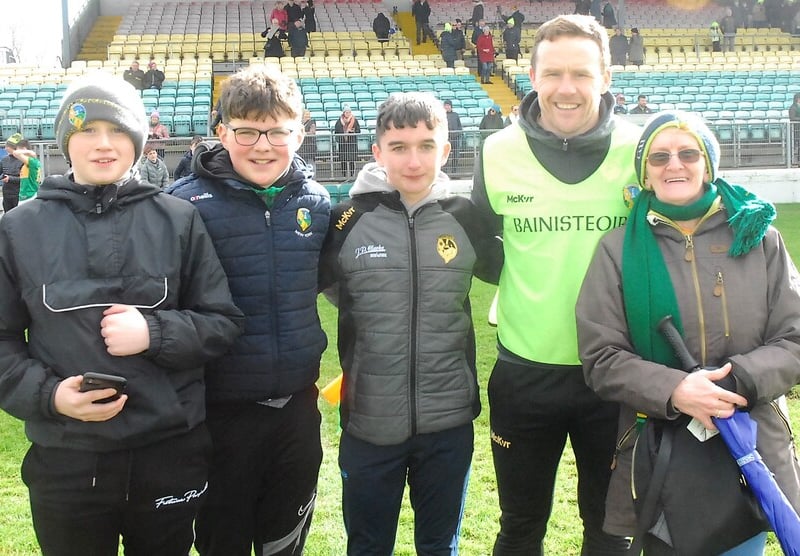 The dedicated band of Green & Gold fans who made the long journey to Netwatch Cullen Park on Sunday for the fifth round of the Allianz NFL Division 4 campaign were well rewarded when Leitrim claimed their third win thanks to a 2-14 to 1-10 victory over Carlow. Observer photographer Willie Donnellan was there to capture the images of some very happy Leitrim fans ..... see who you can spot who made the journey to cheer on the Green & Gold! Deadly duo Beirne & O'Rourke steer Leitrim past battling Carlow Farewell to another Leitrim great Jimmy O'Donnell The first step often the hardest as change inevitably comes to us all