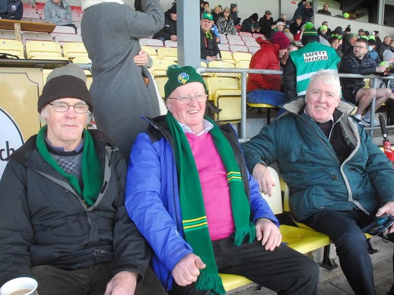 The dedicated band of Green & Gold fans who made the long journey to Netwatch Cullen Park on Sunday for the fifth round of the Allianz NFL Division 4 campaign were well rewarded when Leitrim claimed their third win thanks to a 2-14 to 1-10 victory over Carlow. Observer photographer Willie Donnellan was there to capture the images of some very happy Leitrim fans ..... see who you can spot who made the journey to cheer on the Green & Gold! Deadly duo Beirne & O'Rourke steer Leitrim past battling Carlow Farewell to another Leitrim great Jimmy O'Donnell The first step often the hardest as change inevitably comes to us all
