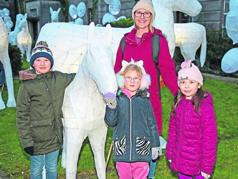 Aoife, Sophie, Cian and Kelsie Hogan Picture: Shelley Corcoran