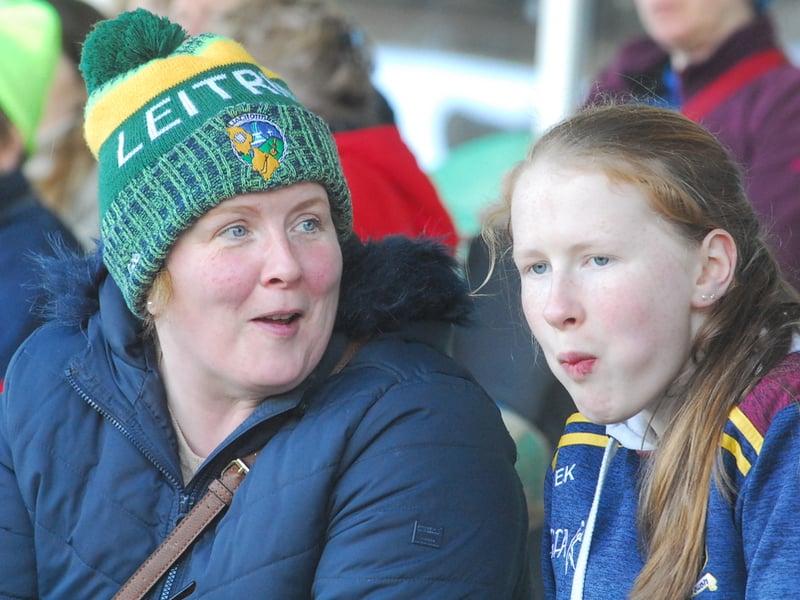 Leitrim Ladies maintained their unbeaten record in the Lidl LGFA Division 4A campaign as they struck a late equaliser to draw 2-12 to 3-9 with Antrim in Pairc Sheain Ui Eslin, Ballinamore on Sunday. The crowd enjoyed the action as well as the sunshine and Observer photographer Willie Donnellan was there to capture some great images from the terraces ..... see who you can spot. Leitrim back in promotion race as results go their way after Waterford victory Leitrim qualify for Lidl LGFA League Semi-Final with hard fought win over Derry Be careful what you wish for as GAA debate new structures & funding models