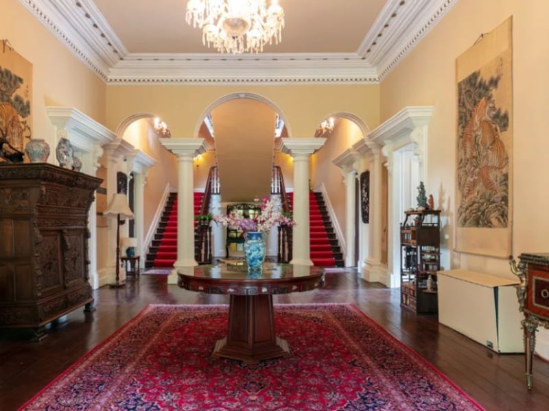 Pouldrew House, Kilmeadan, Waterford is one of the most desirable Georgian mansions in Ireland. It is for sale for €1.85m and is located on 45 acres of beautiful woodland.