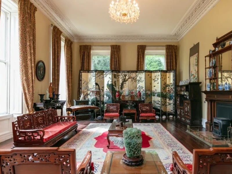 Pouldrew House, Kilmeadan, Waterford is one of the most desirable Georgian mansions in Ireland. It is for sale for €1.85m and is located on 45 acres of beautiful woodland.