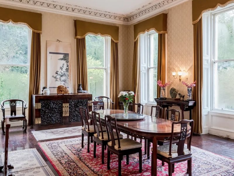 Pouldrew House, Kilmeadan, Waterford is one of the most desirable Georgian mansions in Ireland. It is for sale for €1.85m and is located on 45 acres of beautiful woodland.