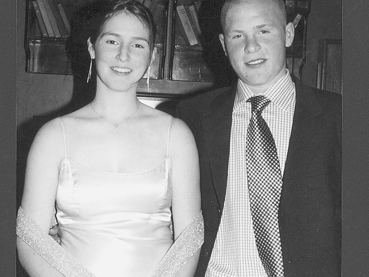 Caption: Mercy Convent Ballymahon annual Debs night: Jeanie Duncan and Dermot Brady