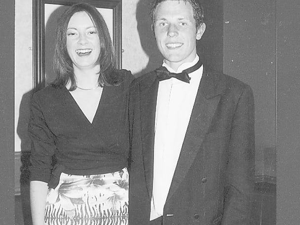 Caption: Mercy Convent Ballymahon annual Debs night: Aoife Slevin and Francis Eivers