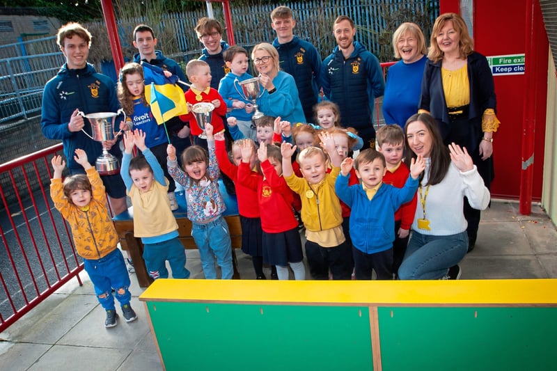 IN PICTURES: All-Ireland Champions Steelstown Brian Ogs visit ...