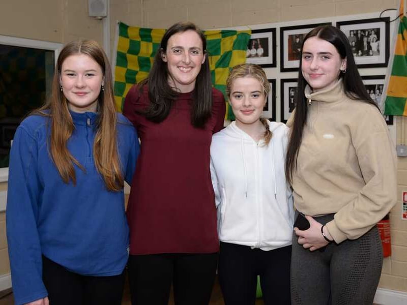   Ballinamore Sean O'Heslins were delighted to host Dublin and former Ireland rugby international Hannah Tyrell on Saturday. Hannah presented medals to our U14, U16 and Minor ladies teams. Hannah was an inspiration on the night and it was a fantastic opportunity for our players and supporters to meet such an accomplished player. A special thanks to Hannah for giving up her time to meet the players, a huge well done to the players who received medals and thanks to everyone that helped out on the night. Leitrim cruise to victory over Fermanagh in opening round of Lidl LGFA National League - GALLERY Melvin Gaels secures spot on Gaelic4teens LGFA programme Check out the 2021 Leitrim Observer Ladies Club team of the Year