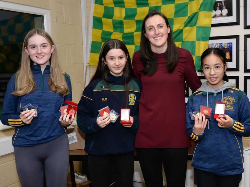  Ballinamore Sean O'Heslins were delighted to host Dublin and former Ireland rugby international Hannah Tyrell on Saturday. Hannah presented medals to our U14, U16 and Minor ladies teams. Hannah was an inspiration on the night and it was a fantastic opportunity for our players and supporters to meet such an accomplished player. A special thanks to Hannah for giving up her time to meet the players, a huge well done to the players who received medals and thanks to everyone that helped out on the night. Leitrim cruise to victory over Fermanagh in opening round of Lidl LGFA National League - GALLERY Melvin Gaels secures spot on Gaelic4teens LGFA programme Check out the 2021 Leitrim Observer Ladies Club team of the Year