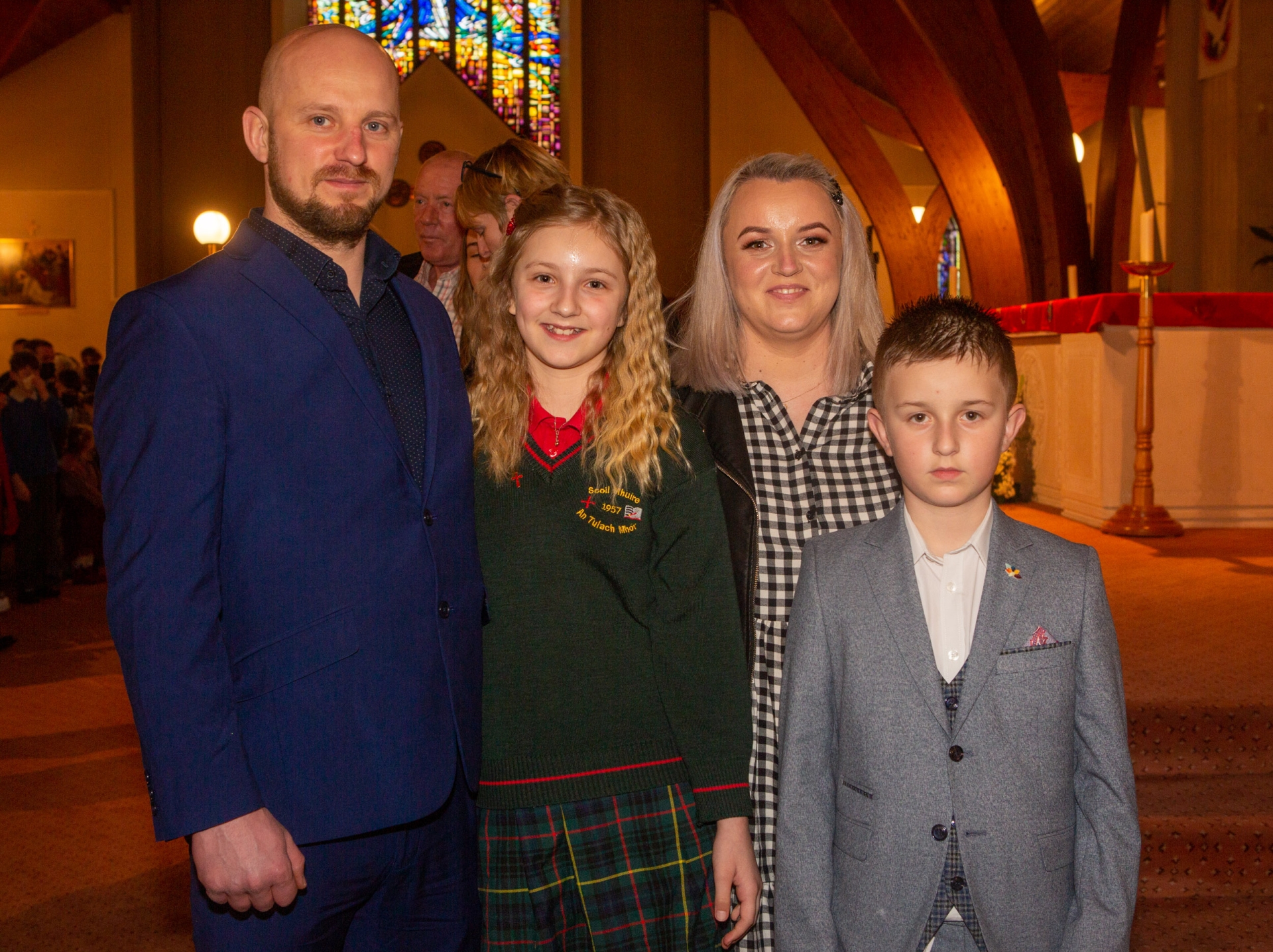 PICTURE SPECIAL: Smiles all round at Confirmation Day in Tullamore parish