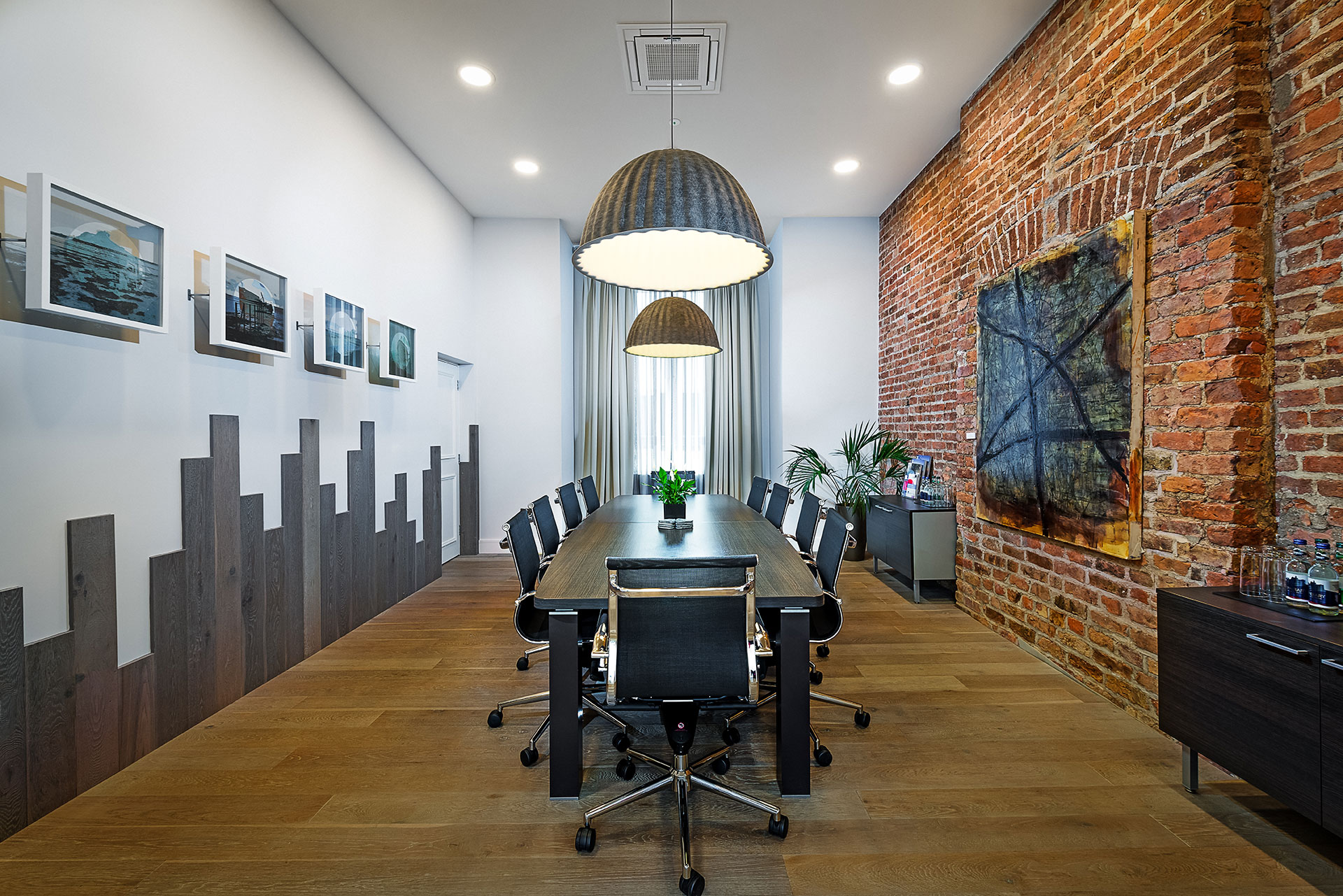 ABOVE: Interior of the McKeogh Gallagher Ryan Limerick board room