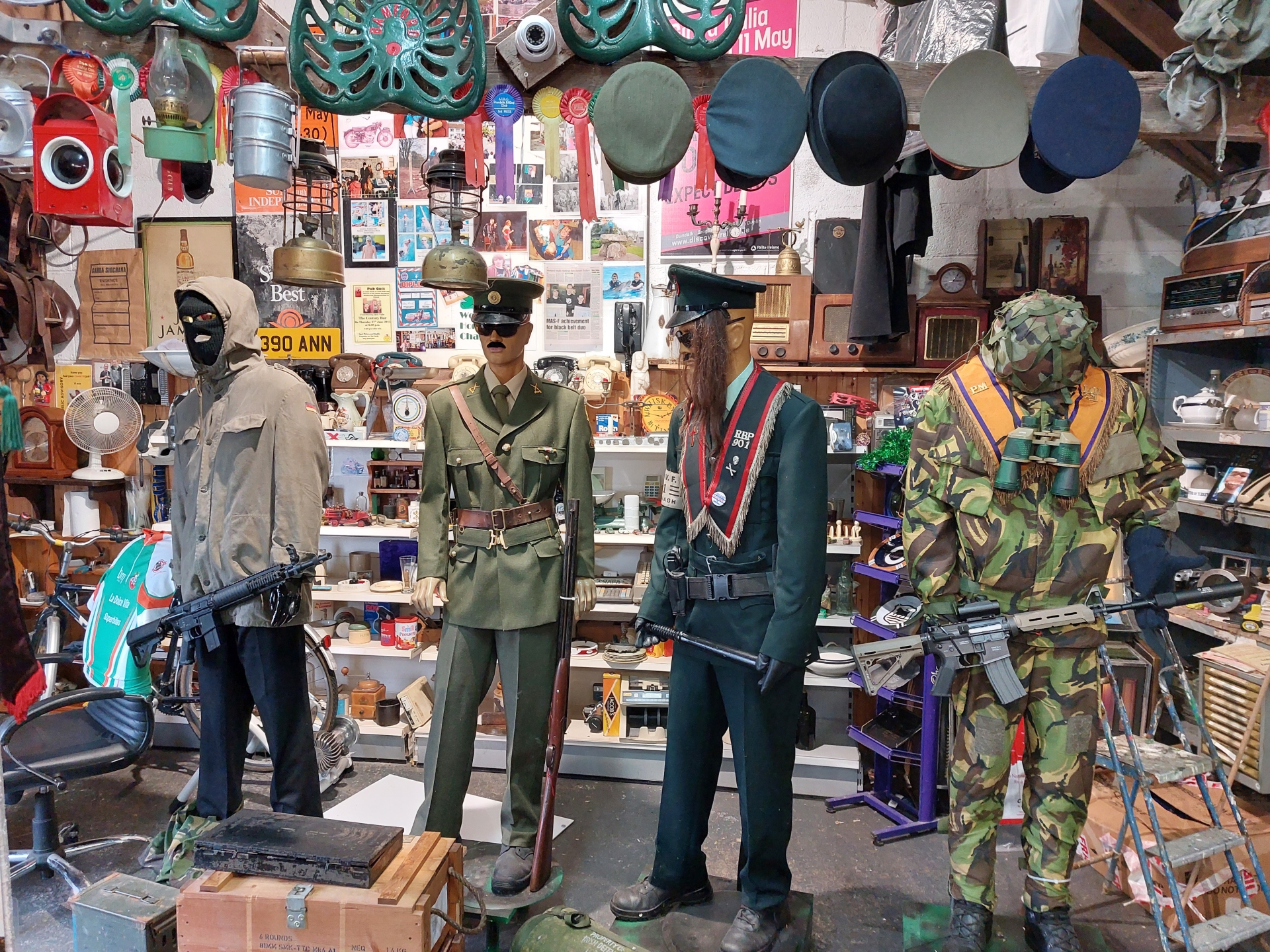 The Democrat recently visited The Museum of the Border run by Kilcurry man Pat Kelly. Have a look at some of the weird and wonderful objects we found inside. 