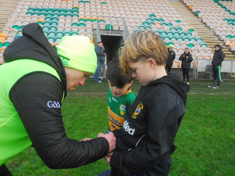 Use > to navigate photos   It was a tough day for footballers and fans in Avant Money Pairc Sean Mac Diarmada on Sunday but thousands of Leitrim and Cavan fans braved the rough weather to cheer on their heroes in the opening round of the Allianz NFL Division 4 campaign. Observer photographer Willie Donnellan was there to capture images of the fans ..... see who you can spot! Cavan strength and experience prove too much for spirited Leitrim Deadline fast approaching to vote for your Leitrim Observer Mens Club Team of 2021 Time running out to nominate your Leitrim Observer Ladies Club Team of the Year for 2021