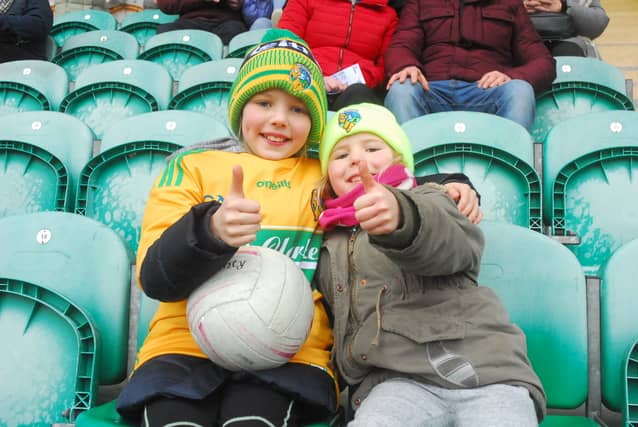 Use > to navigate photos It was a tough day for footballers and fans in Avant Money Pairc Sean Mac Diarmada on Sunday but thousands of Leitrim and Cavan fans braved the rough weather to cheer on their heroes in the opening round of the Allianz NFL Division 4 campaign. Observer photographer Willie Donnellan was there to capture images of the fans ..... see who you can spot! Cavan strength and experience prove too much for spirited Leitrim Deadline fast approaching to vote for your Leitrim Observer Mens Club Team of 2021 Time running out to nominate your Leitrim Observer Ladies Club Team of the Year for 2021