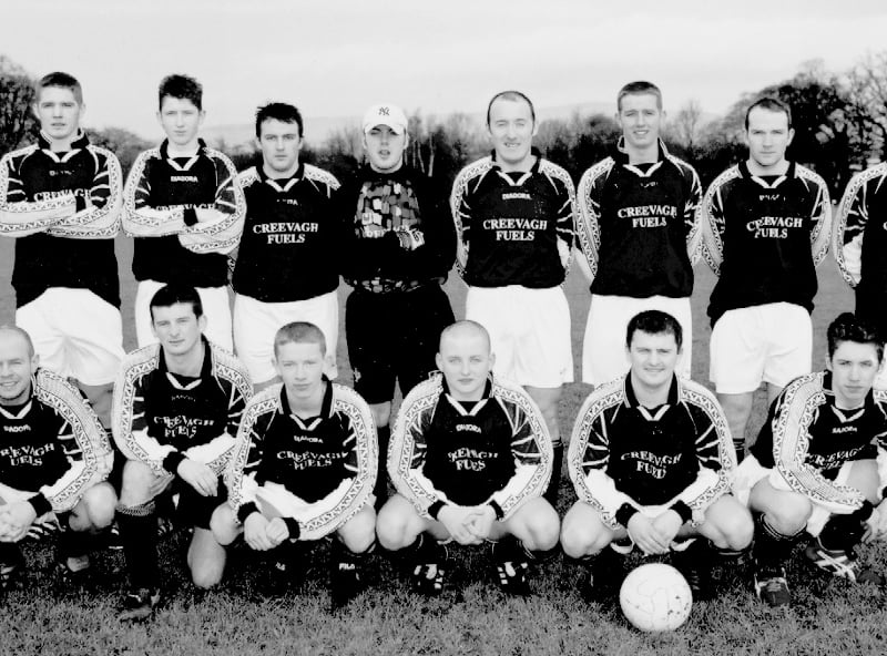 Sporting Memories . . . Click the NEXT> tab to go through the gallery How many familiar faces will you spot today. Get tagging! A whirlwind start by Murdock, three goals in the opening 14 minutes, killed off the hopes of Gilfillan Cup winners Trojans at St. Columb’s Park in Round One of the Blue Riband Cup.