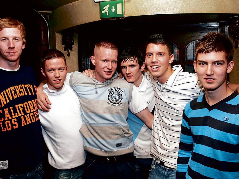 Café Roc (2006) . . . Click the Next> tab above to go through the gallery How many familiar faces will you spot today. Get tagging! To order any photographs - www.nwpresspics.com All the boys enjoying Pete's birthday.