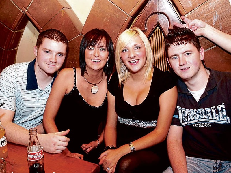 Café Roc (2006) . . . Click the Next> tab above to go through the gallery How many familiar faces will you spot today. Get tagging! To order any photographs - www.nwpresspics.com Marie, Bernie, James & Gary.