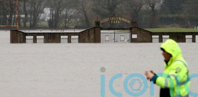 Flooding hit parts of Ireland later in the month.