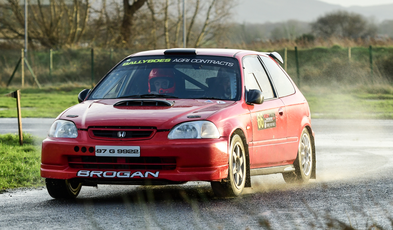 McLaughlin, Curran pipped to Turkey Run glory