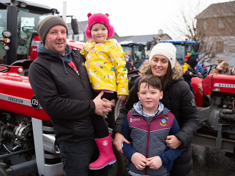 There was a spectacular turn out for the Tractor Run in Tullamore on Tuesday, December 28. Pictures by Ger Rogers. CLICK ON NEXT> ABOVE TO GO THROUGH THE GALLERY OF PICTURES
