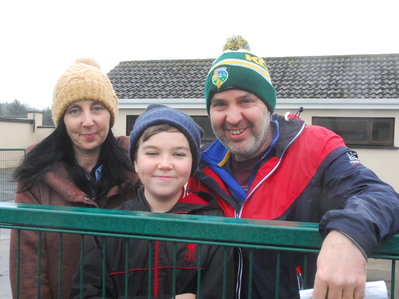Use > to navigate photos Fans braved the cold and rain in Fenagh's Pairc Seain O'Laodaoin on Saturday afternoon to witness Ballinamore Sean O'Heslins getting the better of Glencar Manorhamilton in the Leitrim LGFA Minor Championship Final. And of course, Observer photographer Willie Donnellan was there to capture some great images of fans and Ballinamore's celebrations ..... see who you can spot! Padhraic determind to see Glencar Manorhamilton rise to level of Galway greats Glencar Manorhamilton's tale of two halves Leitrim GAA launch new jersey and leisurewear range after announcing new deal with McKeever Sports
