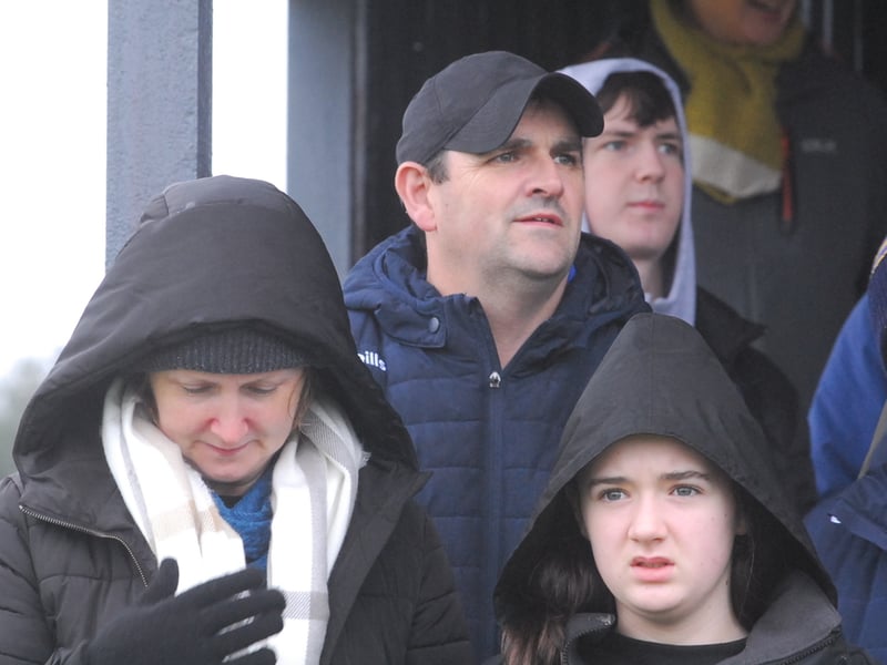Use > to navigate photos Fans braved the cold and rain in Fenagh's Pairc Seain O'Laodaoin on Saturday afternoon to witness Ballinamore Sean O'Heslins getting the better of Glencar Manorhamilton in the Leitrim LGFA Minor Championship Final. And of course, Observer photographer Willie Donnellan was there to capture some great images of fans and Ballinamore's celebrations ..... see who you can spot! Padhraic determind to see Glencar Manorhamilton rise to level of Galway greats Glencar Manorhamilton's tale of two halves Leitrim GAA launch new jersey and leisurewear range after announcing new deal with McKeever Sports
