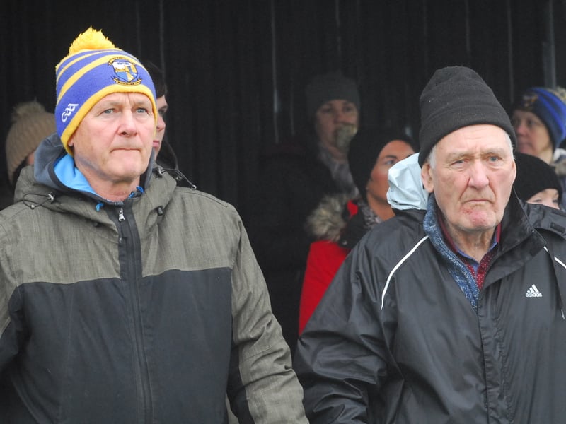 Use > to navigate photos   Fans braved the cold and rain in Fenagh's Pairc Seain O'Laodaoin on Saturday afternoon to witness Ballinamore Sean O'Heslins getting the better of Glencar Manorhamilton in the Leitrim LGFA Minor Championship Final. And of course, Observer photographer Willie Donnellan was there to capture some great images of fans and Ballinamore's celebrations ..... see who you can spot! Padhraic determind to see Glencar Manorhamilton rise to level of Galway greats Glencar Manorhamilton's tale of two halves Leitrim GAA launch new jersey and leisurewear range after announcing new deal with McKeever Sports