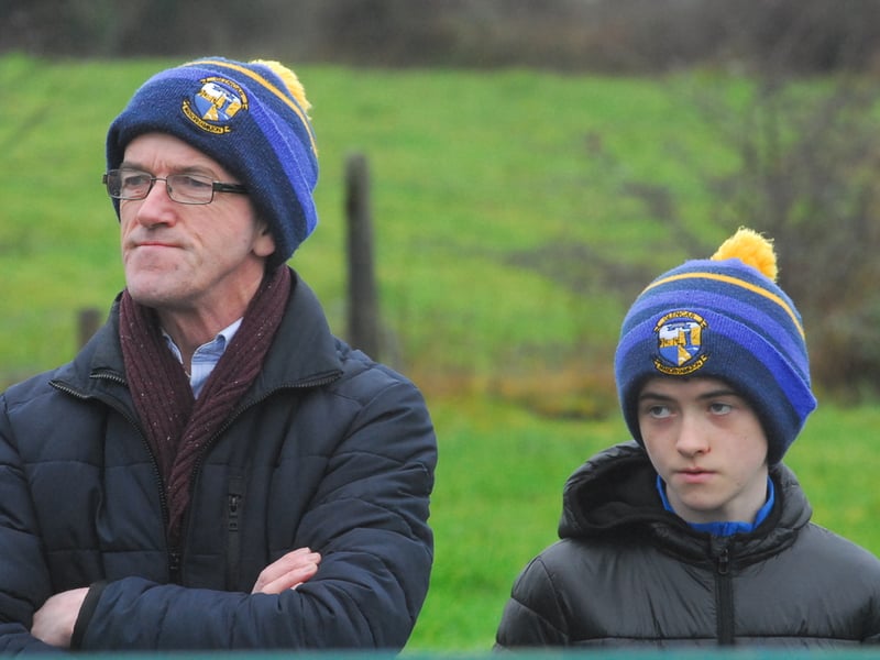 Use > to navigate photos   Fans braved the cold and rain in Fenagh's Pairc Seain O'Laodaoin on Saturday afternoon to witness Ballinamore Sean O'Heslins getting the better of Glencar Manorhamilton in the Leitrim LGFA Minor Championship Final. And of course, Observer photographer Willie Donnellan was there to capture some great images of fans and Ballinamore's celebrations ..... see who you can spot! Padhraic determind to see Glencar Manorhamilton rise to level of Galway greats Glencar Manorhamilton's tale of two halves Leitrim GAA launch new jersey and leisurewear range after announcing new deal with McKeever Sports