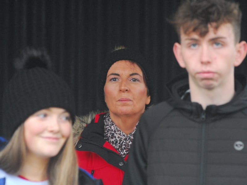 Use > to navigate photos   Fans braved the cold and rain in Fenagh's Pairc Seain O'Laodaoin on Saturday afternoon to witness Ballinamore Sean O'Heslins getting the better of Glencar Manorhamilton in the Leitrim LGFA Minor Championship Final. And of course, Observer photographer Willie Donnellan was there to capture some great images of fans and Ballinamore's celebrations ..... see who you can spot! Padhraic determind to see Glencar Manorhamilton rise to level of Galway greats Glencar Manorhamilton's tale of two halves Leitrim GAA launch new jersey and leisurewear range after announcing new deal with McKeever Sports