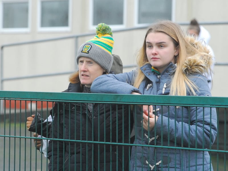 Use > to navigate photos   Fans braved the cold and rain in Fenagh's Pairc Seain O'Laodaoin on Saturday afternoon to witness Ballinamore Sean O'Heslins getting the better of Glencar Manorhamilton in the Leitrim LGFA Minor Championship Final. And of course, Observer photographer Willie Donnellan was there to capture some great images of fans and Ballinamore's celebrations ..... see who you can spot! Padhraic determind to see Glencar Manorhamilton rise to level of Galway greats Glencar Manorhamilton's tale of two halves Leitrim GAA launch new jersey and leisurewear range after announcing new deal with McKeever Sports
