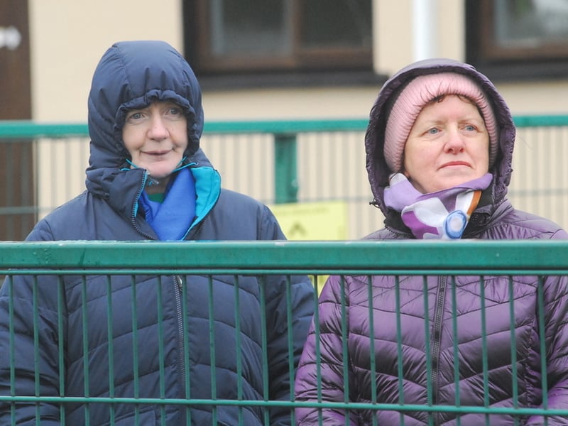 Use > to navigate photos Fans braved the cold and rain in Fenagh's Pairc Seain O'Laodaoin on Saturday afternoon to witness Ballinamore Sean O'Heslins getting the better of Glencar Manorhamilton in the Leitrim LGFA Minor Championship Final. And of course, Observer photographer Willie Donnellan was there to capture some great images of fans and Ballinamore's celebrations ..... see who you can spot! Padhraic determind to see Glencar Manorhamilton rise to level of Galway greats Glencar Manorhamilton's tale of two halves Leitrim GAA launch new jersey and leisurewear range after announcing new deal with McKeever Sports