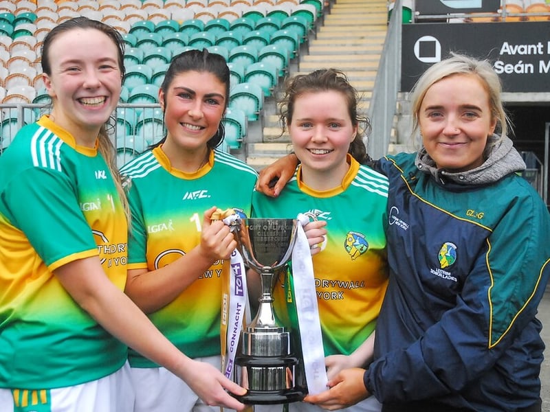 Use > to navigate photos   Leitrim ended 2021 on a high when they produced a strong second half to see off a dogged Roscommon in the 2021 Connacht Ladies Intermediate Championship Final in Avant Money Pairc Sean Mac Diarmada on Sunday. The trophy was the first of manager Hugh Donnelly's two years reign over the county lady footballers and a great boost ahead of next year's Lidl NFL campaign. Observer photographer Willie Donnellan was there to capture some great images from the game .... see who you can spot! Leitrim LGFA to hold Emergency General Meeting in January as they seek new Chairperson and Secretary Leitrim LGFA officers review successful 2021 with introduction of U12 academy a real highlight Leitrim LGFA officers review successful 2021 with introduction of U12 academy a real highlight