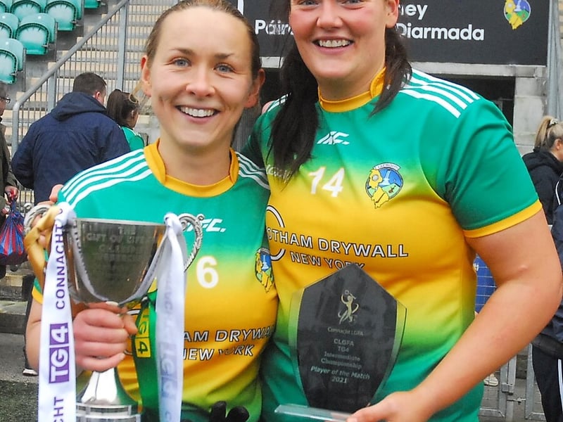 Use > to navigate photos Leitrim ended 2021 on a high when they produced a strong second half to see off a dogged Roscommon in the 2021 Connacht Ladies Intermediate Championship Final in Avant Money Pairc Sean Mac Diarmada on Sunday. The trophy was the first of manager Hugh Donnelly's two years reign over the county lady footballers and a great boost ahead of next year's Lidl NFL campaign. Observer photographer Willie Donnellan was there to capture some great images from the game .... see who you can spot! Leitrim LGFA to hold Emergency General Meeting in January as they seek new Chairperson and Secretary Leitrim LGFA officers review successful 2021 with introduction of U12 academy a real highlight Leitrim LGFA officers review successful 2021 with introduction of U12 academy a real highlight