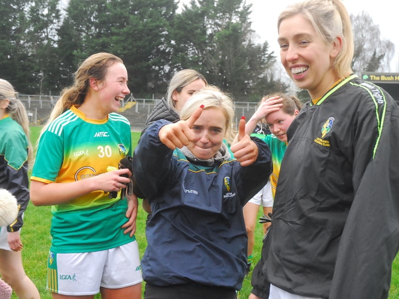 Use > to navigate photos   Leitrim ended 2021 on a high when they produced a strong second half to see off a dogged Roscommon in the 2021 Connacht Ladies Intermediate Championship Final in Avant Money Pairc Sean Mac Diarmada on Sunday. The trophy was the first of manager Hugh Donnelly's two years reign over the county lady footballers and a great boost ahead of next year's Lidl NFL campaign. Observer photographer Willie Donnellan was there to capture some great images from the game .... see who you can spot! Leitrim LGFA to hold Emergency General Meeting in January as they seek new Chairperson and Secretary Leitrim LGFA officers review successful 2021 with introduction of U12 academy a real highlight Leitrim LGFA officers review successful 2021 with introduction of U12 academy a real highlight
