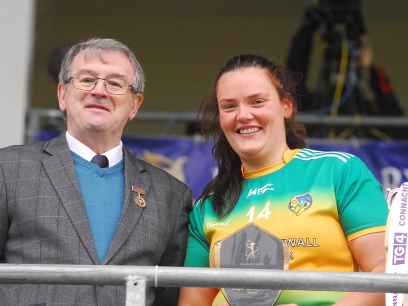 Use > to navigate photos   Leitrim ended 2021 on a high when they produced a strong second half to see off a dogged Roscommon in the 2021 Connacht Ladies Intermediate Championship Final in Avant Money Pairc Sean Mac Diarmada on Sunday. The trophy was the first of manager Hugh Donnelly's two years reign over the county lady footballers and a great boost ahead of next year's Lidl NFL campaign. Observer photographer Willie Donnellan was there to capture some great images from the game .... see who you can spot! Leitrim LGFA to hold Emergency General Meeting in January as they seek new Chairperson and Secretary Leitrim LGFA officers review successful 2021 with introduction of U12 academy a real highlight Leitrim LGFA officers review successful 2021 with introduction of U12 academy a real highlight