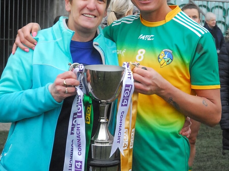 Use > to navigate photos Leitrim ended 2021 on a high when they produced a strong second half to see off a dogged Roscommon in the 2021 Connacht Ladies Intermediate Championship Final in Avant Money Pairc Sean Mac Diarmada on Sunday. The trophy was the first of manager Hugh Donnelly's two years reign over the county lady footballers and a great boost ahead of next year's Lidl NFL campaign. Observer photographer Willie Donnellan was there to capture some great images from the game .... see who you can spot! Leitrim LGFA to hold Emergency General Meeting in January as they seek new Chairperson and Secretary Leitrim LGFA officers review successful 2021 with introduction of U12 academy a real highlight Leitrim LGFA officers review successful 2021 with introduction of U12 academy a real highlight