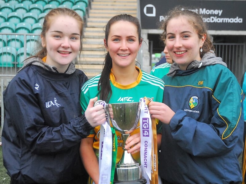 Use > to navigate photos Leitrim ended 2021 on a high when they produced a strong second half to see off a dogged Roscommon in the 2021 Connacht Ladies Intermediate Championship Final in Avant Money Pairc Sean Mac Diarmada on Sunday. The trophy was the first of manager Hugh Donnelly's two years reign over the county lady footballers and a great boost ahead of next year's Lidl NFL campaign. Observer photographer Willie Donnellan was there to capture some great images from the game .... see who you can spot! Leitrim LGFA to hold Emergency General Meeting in January as they seek new Chairperson and Secretary Leitrim LGFA officers review successful 2021 with introduction of U12 academy a real highlight Leitrim LGFA officers review successful 2021 with introduction of U12 academy a real highlight