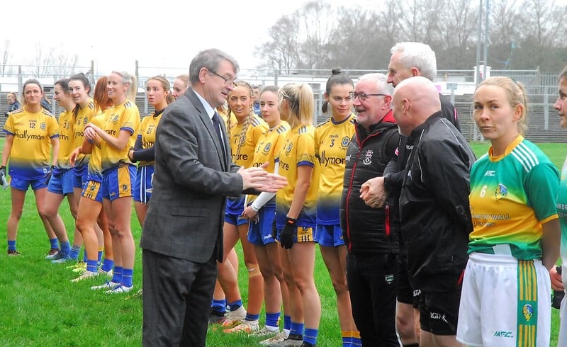 Use > to navigate photos Leitrim ended 2021 on a high when they produced a strong second half to see off a dogged Roscommon in the 2021 Connacht Ladies Intermediate Championship Final in Avant Money Pairc Sean Mac Diarmada on Sunday. The trophy was the first of manager Hugh Donnelly's two years reign over the county lady footballers and a great boost ahead of next year's Lidl NFL campaign. Observer photographer Willie Donnellan was there to capture some great images from the game .... see who you can spot! Leitrim LGFA to hold Emergency General Meeting in January as they seek new Chairperson and Secretary Leitrim LGFA officers review successful 2021 with introduction of U12 academy a real highlight Leitrim LGFA officers review successful 2021 with introduction of U12 academy a real highlight