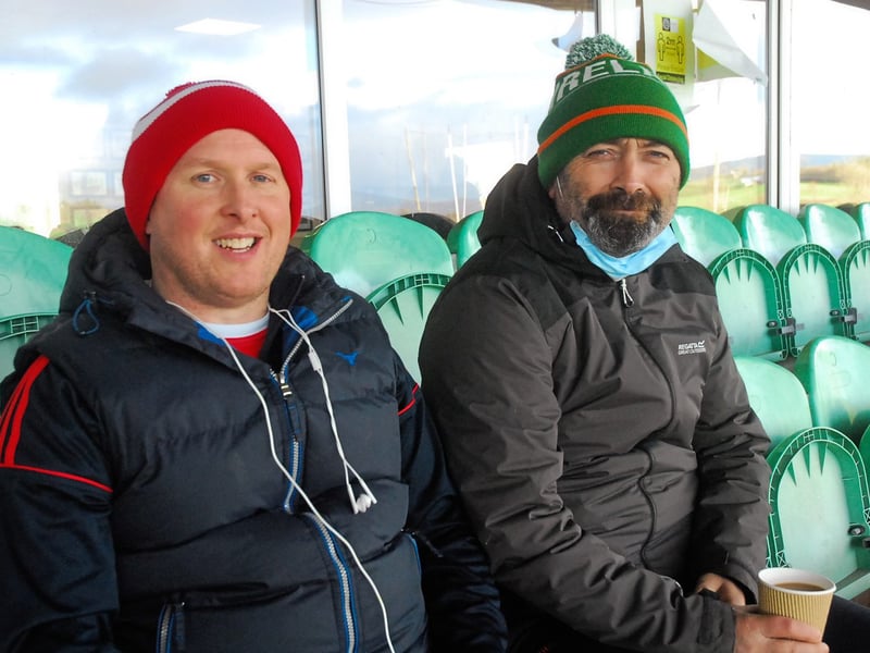 Use > to navigate photos   Dedicated fans from St Patrick's Dromahair and Naomh Anna Leitir Mor in Galway braved the arctic cold on Saturday to cheer on their heroes in the AIB Connacht Club Intermediate Football Championship Quarter-Final in Pairc Sheain Ui Eslin, Ballinamore. It was a profitable four hour journey for the Gaeltacht based team who triumphed 2-13 to 0-5 and Observer photographer Willie Donnellan captured some great images of fans from both teams at the game .... see who you can spot! Andy Moran to open Leitrim campaign with Sligo clash in Connacht AirDome London calling for Leitrim as Ruislip winners drawn to face Mayo or Galway in 2022 Connacht SFC Semi-Final Blow for Mohill as manager Liam Keenan announced as new boss of Longford Slashers