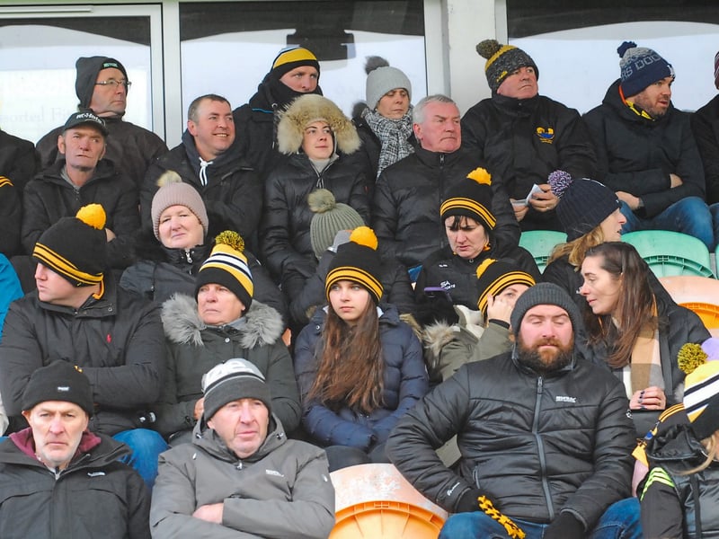 Use > to navigate photos   Dedicated fans from St Patrick's Dromahair and Naomh Anna Leitir Mor in Galway braved the arctic cold on Saturday to cheer on their heroes in the AIB Connacht Club Intermediate Football Championship Quarter-Final in Pairc Sheain Ui Eslin, Ballinamore. It was a profitable four hour journey for the Gaeltacht based team who triumphed 2-13 to 0-5 and Observer photographer Willie Donnellan captured some great images of fans from both teams at the game .... see who you can spot! Andy Moran to open Leitrim campaign with Sligo clash in Connacht AirDome London calling for Leitrim as Ruislip winners drawn to face Mayo or Galway in 2022 Connacht SFC Semi-Final Blow for Mohill as manager Liam Keenan announced as new boss of Longford Slashers