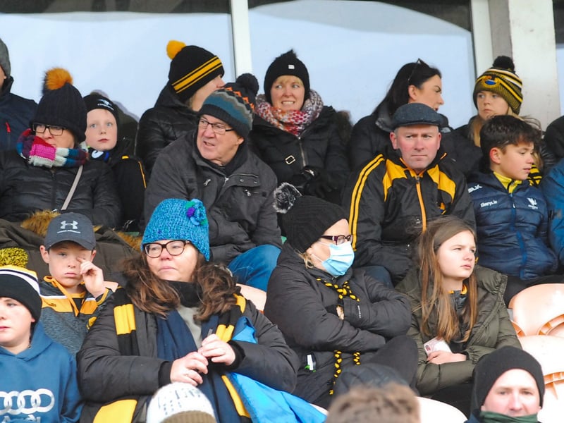 Use > to navigate photos   Dedicated fans from St Patrick's Dromahair and Naomh Anna Leitir Mor in Galway braved the arctic cold on Saturday to cheer on their heroes in the AIB Connacht Club Intermediate Football Championship Quarter-Final in Pairc Sheain Ui Eslin, Ballinamore. It was a profitable four hour journey for the Gaeltacht based team who triumphed 2-13 to 0-5 and Observer photographer Willie Donnellan captured some great images of fans from both teams at the game .... see who you can spot! Andy Moran to open Leitrim campaign with Sligo clash in Connacht AirDome London calling for Leitrim as Ruislip winners drawn to face Mayo or Galway in 2022 Connacht SFC Semi-Final Blow for Mohill as manager Liam Keenan announced as new boss of Longford Slashers