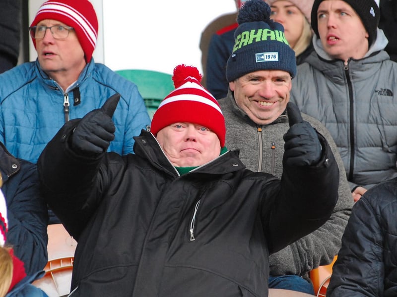 Use > to navigate photos   Dedicated fans from St Patrick's Dromahair and Naomh Anna Leitir Mor in Galway braved the arctic cold on Saturday to cheer on their heroes in the AIB Connacht Club Intermediate Football Championship Quarter-Final in Pairc Sheain Ui Eslin, Ballinamore. It was a profitable four hour journey for the Gaeltacht based team who triumphed 2-13 to 0-5 and Observer photographer Willie Donnellan captured some great images of fans from both teams at the game .... see who you can spot! Andy Moran to open Leitrim campaign with Sligo clash in Connacht AirDome London calling for Leitrim as Ruislip winners drawn to face Mayo or Galway in 2022 Connacht SFC Semi-Final Blow for Mohill as manager Liam Keenan announced as new boss of Longford Slashers